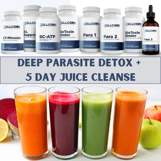 Deep Parasite Detox & Detoxing Juice Cleanse