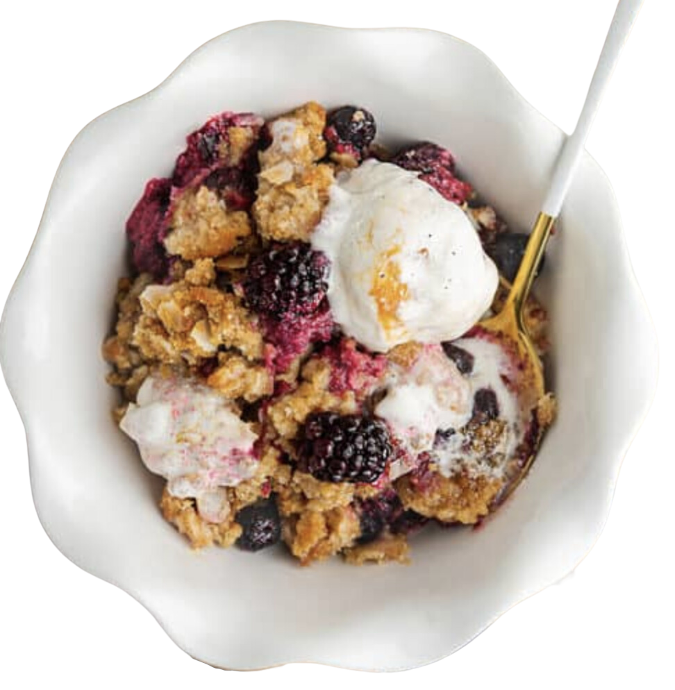 Frozen Triple Berry Crumble