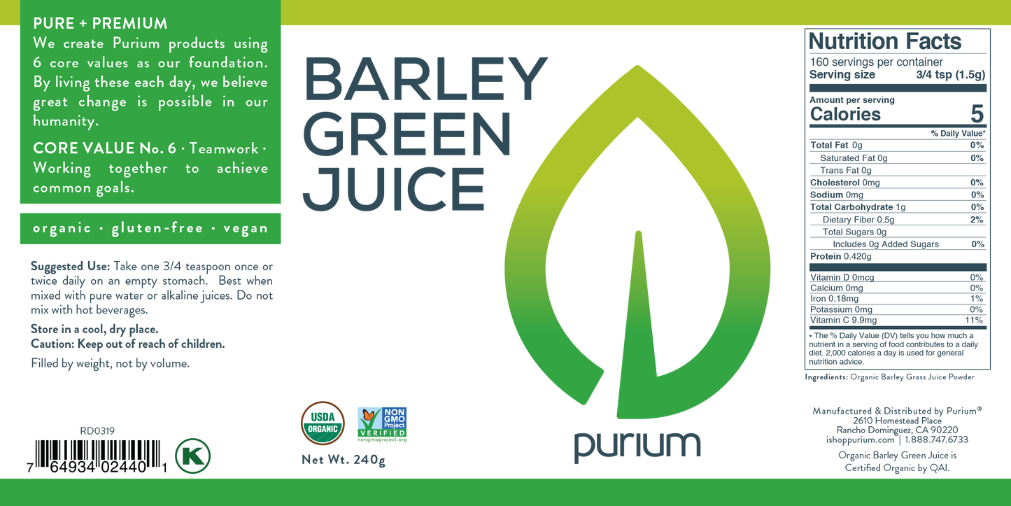 Barley Greens