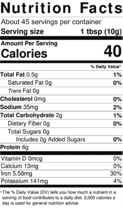 Organic Spirulina Powder