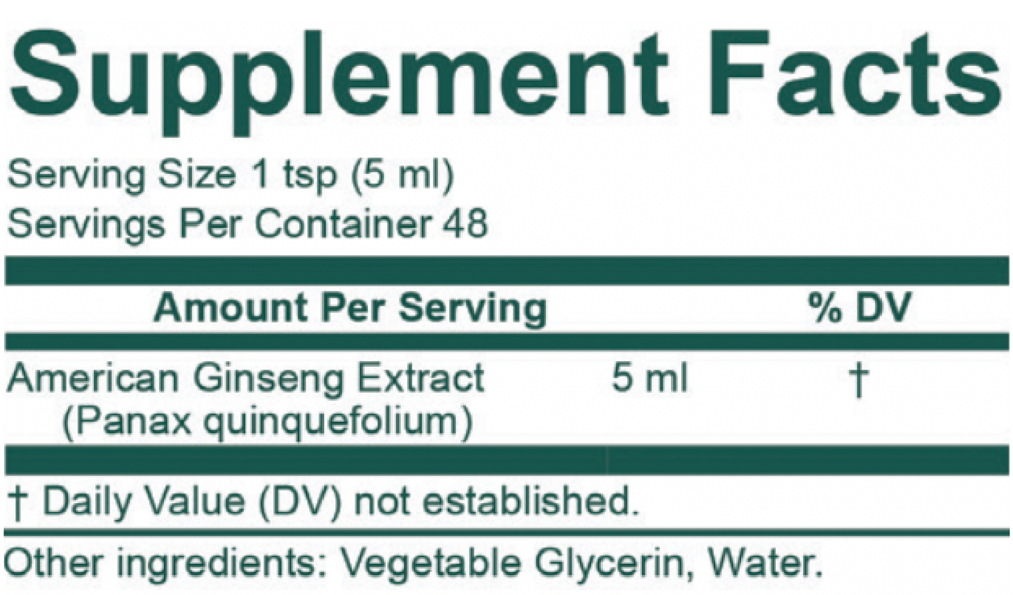 White American Ginseng