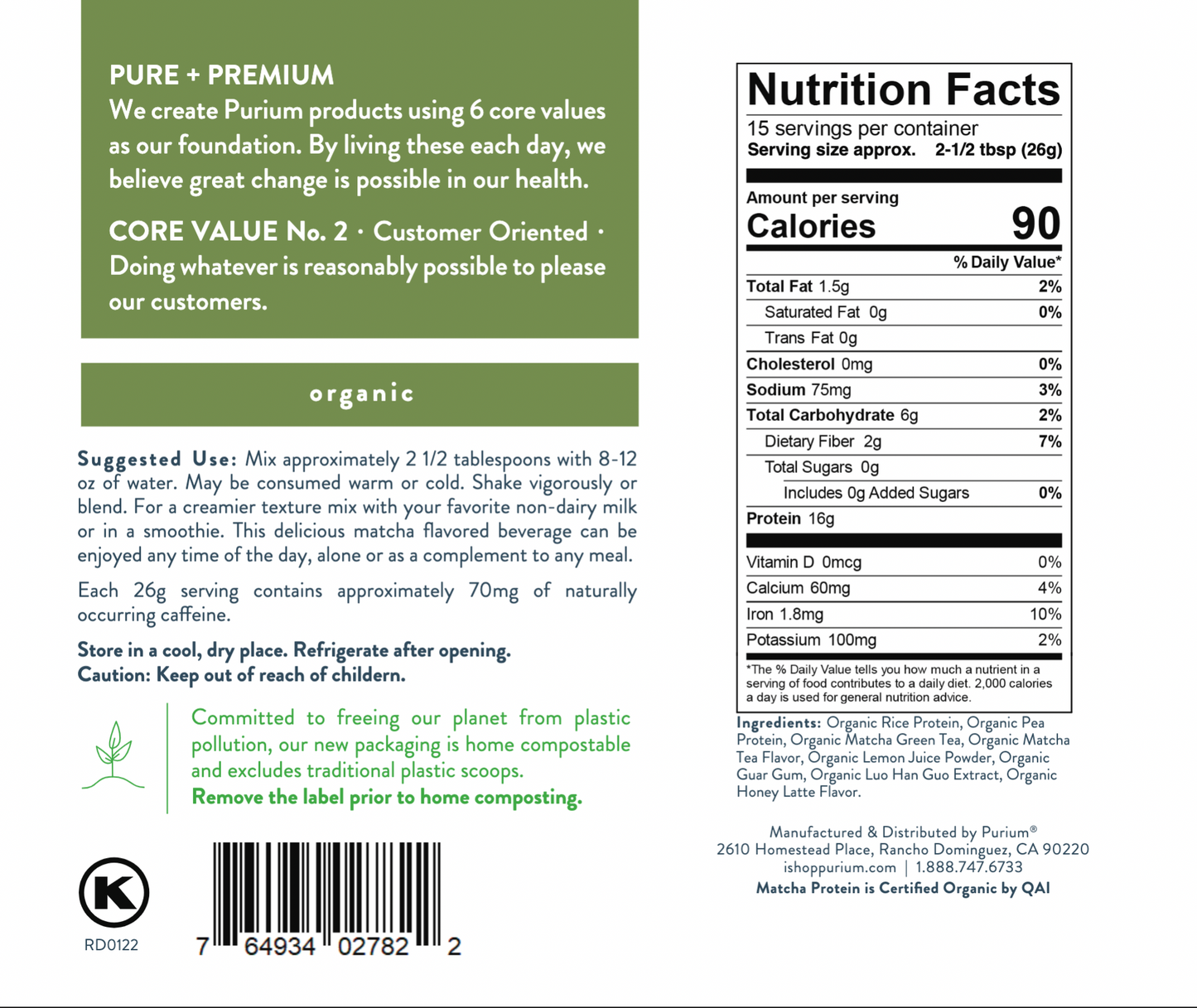 Coffee Shop Protein Packs