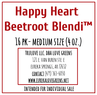 Medium Happy Heart Beetroot Superfood Blendi™ 16 Pack