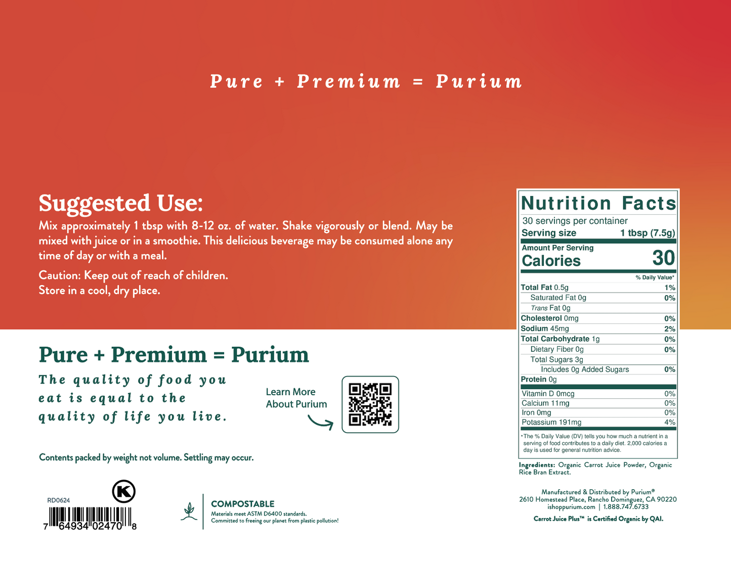 Carrot Juice Plus